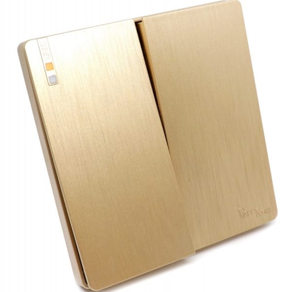 مفتاح اناره كهرباء زر مزدوج جداري