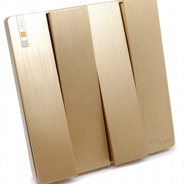 مفتاح اناره كهرباء زر رباعي جداري