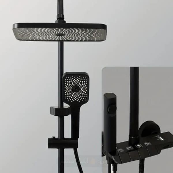 خلاط دش سماعتين وشطاف بمفتاح بيانو مع شاشه رقميه لدرجه الحراره