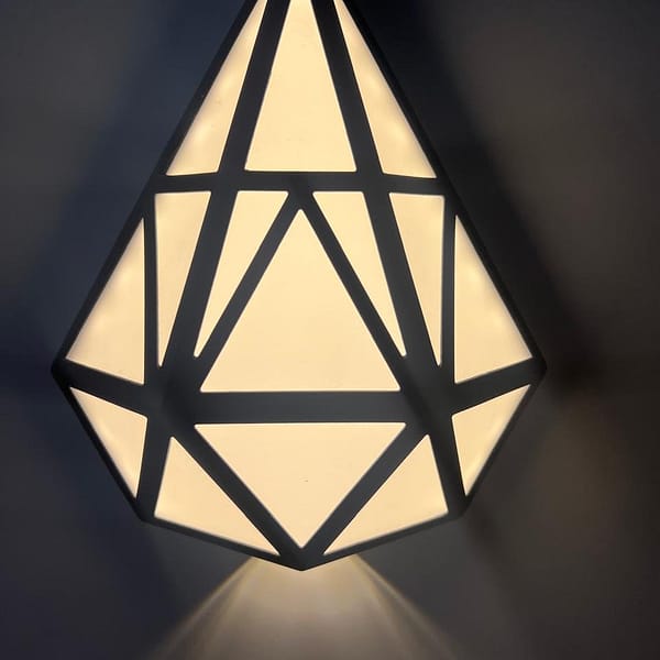 انارة خارجية جدارية اضاءة منتشرة30واط اصفر 3000k